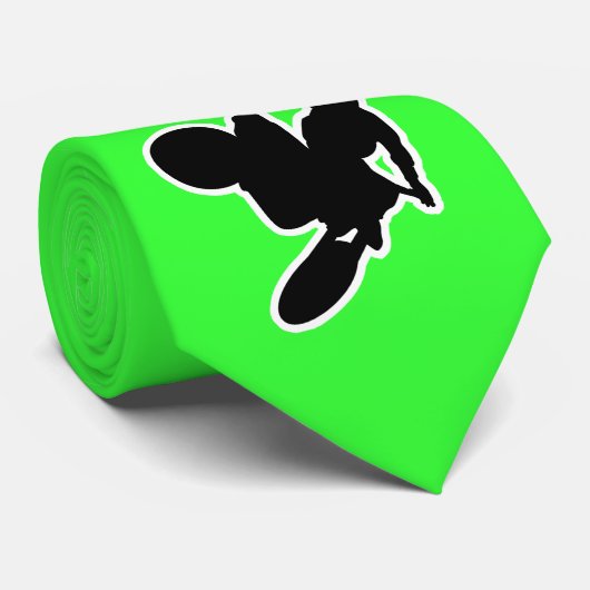 Motocross-Peitsche Krawatte (Gerollt)