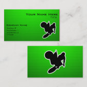 Motocross-Peitsche Visitenkarte (Vorne/Hinten)