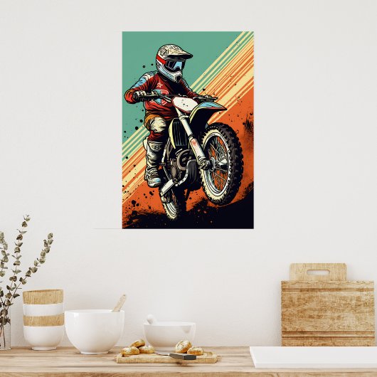 Motocross Poster (Küche)