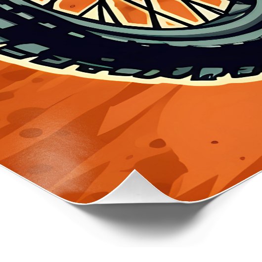 Motocross Poster (Ecke)