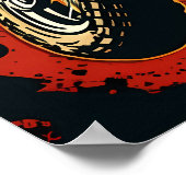 Motocross Poster (Ecke)