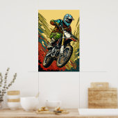 Motocross Poster (Küche)