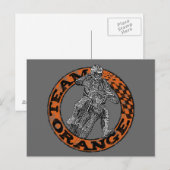 Motocross Postkarte (Vorne/Hinten)