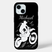 Motocross Quote Sport Motorrad Racing individuell Case-Mate iPhone Hülle (Rückseite)