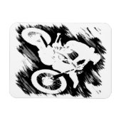 Motocross Quote Sport Motorrad Racing Magnet (Horizontal)