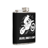 Motocross Quote Sport Motorrad-Rennangebot Flachmann (Rechts)