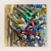 Motocross Race Graphic Art Puzzle (Horizontal)