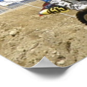 Motocross Race Poster (Ecke)