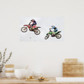 Motocross Racers Poster (Küche)