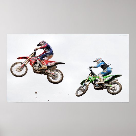 Motocross Racers Poster (Vorne)