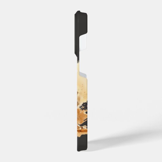 Motocross Racing Action Graphic iPhone Hülle (Linke Seite)