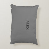 Motocross Rennkissen mit Kindername auf der Rückse Dekokissen (Rückseite(Vertikal))