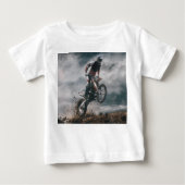 Motocross Rider Baby T-shirt (Vorderseite)