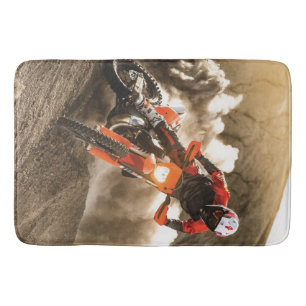 Motocross Rider Badematte