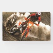 Motocross Rider Banner (Horizontal)