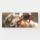 Motocross Rider Banner (Horizontal)