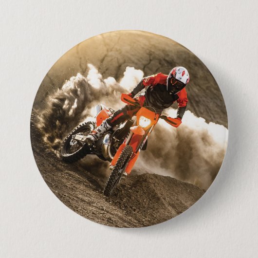 Motocross Rider Button (Vorderseite)