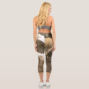 Motocross Rider Capri Leggings