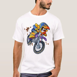 Motocross Rider Cartoon | Sport T-Shirt