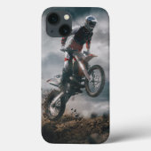 Motocross Rider Case-Mate iPhone Hülle (Rückseite)