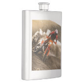 Motocross Rider Flachmann (Rechts)