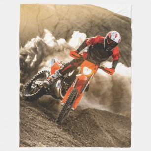 Motocross Rider Fleecedecke