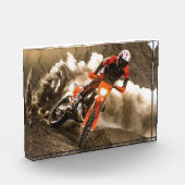 Motocross Rider Fotoblock (Links)