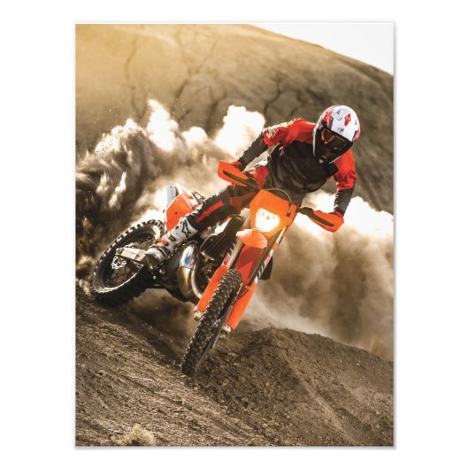 Motocross Rider Fotodruck (Vorne)