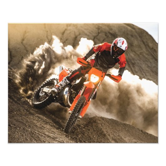 Motocross Rider Fotodruck (Vorne)