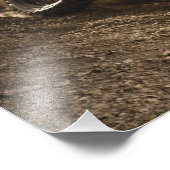 Motocross Rider Fotodruck (Ecke)