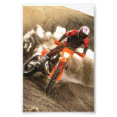 Motocross Rider Fotodruck (Vorne)