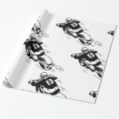 Motocross Rider Geschenkpapier (Ungerollt)