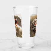Motocross Rider Glas (Links)