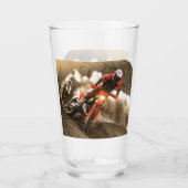 Motocross Rider Glas (Vorderseite)