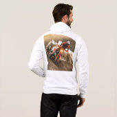Motocross Rider Hoodie (Schwarz voll)