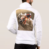 Motocross Rider Hoodie (Rückseite)