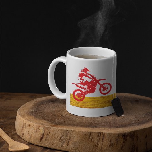 Motocross Rider Kaffeetasse