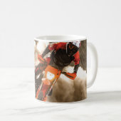 Motocross Rider Kaffeetasse (VorderseiteRechts)