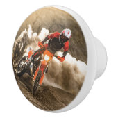 Motocross Rider Keramikknauf (Rechts)