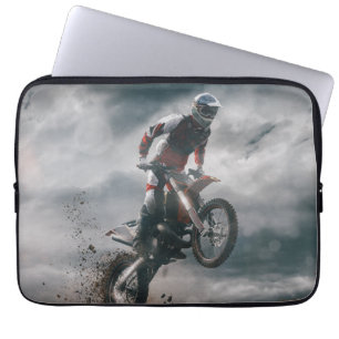 Motocross Rider Laptopschutzhülle