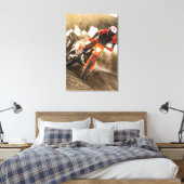 Motocross Rider Leinwanddruck (Insitu (Schlafzimmer))