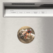 Motocross Rider Magnet (In Situ (Geschirrspüler))