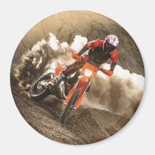 Motocross Rider Magnet
