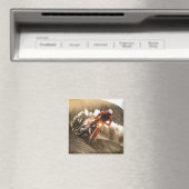Motocross Rider Magnet (In Situ (Geschirrspüler))