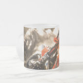Motocross Rider Mattglastasse (Vorderseite Links)