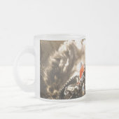 Motocross Rider Mattglastasse (Links)