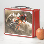Motocross Rider Metall Brotdose (Beispiel)