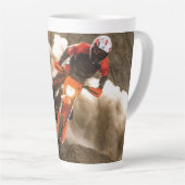 Motocross Rider Milchtasse (Rechte Ecke)