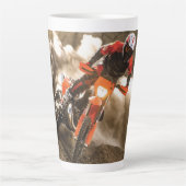 Motocross Rider Milchtasse (Vorderseite)