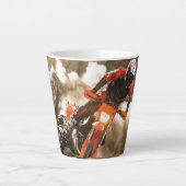 Motocross Rider Milchtasse (Vorderseite)